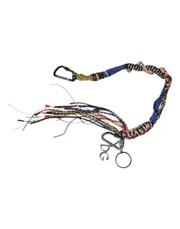 Dolce & Gabbana Multicolor Braided Rope Logo Bag Shoulder Strap smy101062