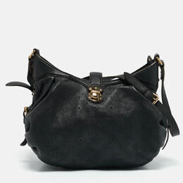 Louis Vuitton Black Monogram Mahina Leather XS Bag 1146582