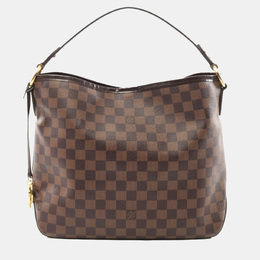Louis Vuitton Delight Full Pm Shoulder Bag Damier Leather Ebene 1146863