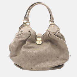 Louis Vuitton Taupe Mahina Leather Shoulder Bag 1146883