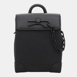 Louis Vuitton Black Taurillon Leather Monogram Nano Steamer Bag 1147315