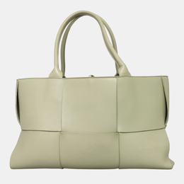 Bottega Veneta Green Leather Arco Tote Bag 1147350