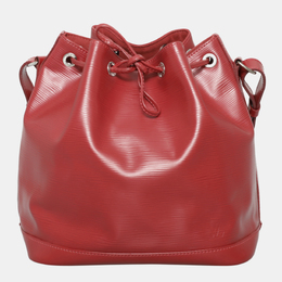 Louis Vuitton Red Leather Vintage Epi NeoNoe Bag 1147368