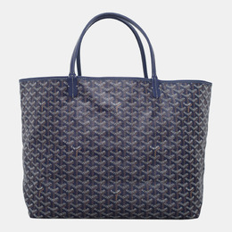 Goyard Blue Coated Canvas St Louis GM Tote Bag 1147374