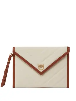 Pinko canvas clutch bag 27215945