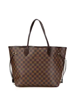 Louis Vuitton 2008 Damier Ebene Neverfull MM tote bag 30096578