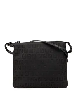 Fendi 2000-2010 Zucchino Canvas crossbody bag 30097382