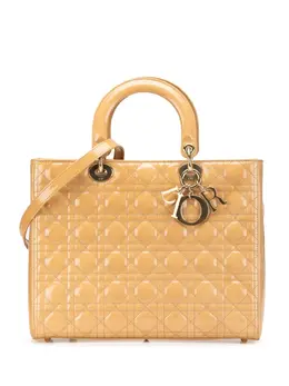 Christian Dior 2011 Large Patent Cannage Lady Dior satchel 30103515