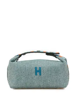 Hermes 2020-2024 Small Wool Bride A Brac H Natte Case vanity bag 30115076