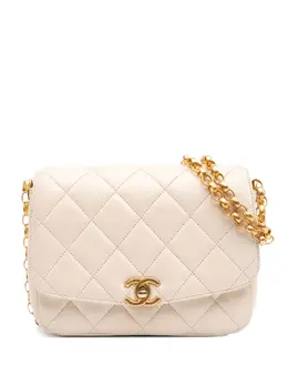 Chanel 2020 Medium Quilted Lambskin CC Coin Flap crossbody bag 30132269