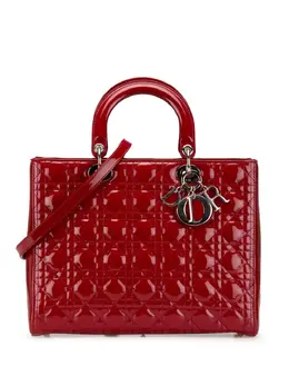 Christian Dior 2013 Large Patent Cannage Lady Dior satchel 30155319