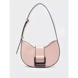 Сумка хобо Calvin Klein, фактура гладкая, розовый 103826460427