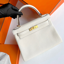 Hermes Leather Kelly 28 Bag 1143540