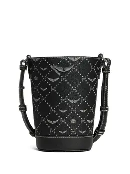 Zadig & Voltaire logo-print bucket bag 29852176