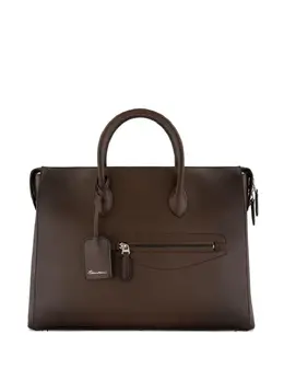Santoni leather laptop bag 30059438