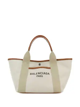 Маленькая сумка-тоут Biarritz Balenciaga, нейтральный 30128645 | нейтральные цвета