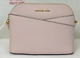 Женская сумка-чехол Michael Kors Jet set Travel Dome Leather сумка через плечо, цвет powder blush pink 7808673841212 | powder blush pink
