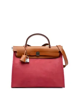 Hermes 2015 Toile Herbag Zip 31 satchel 30156792
