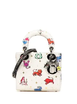 Christian Dior 2022 Mini Calfskin Pixel Zodiac Lady Dior satchel 30157285