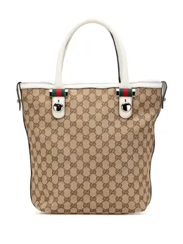 Gucci 2000-2015 Medium GG Canvas Web Match Ball tote bag 30157286