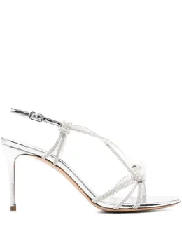 Casadei 80mm crystal-embellished sandals 29695709