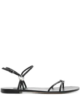 Casadei crystal-embellished sandals 29696382