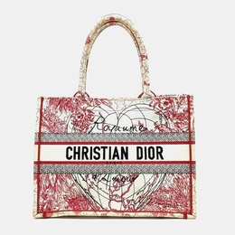 Christian Dior Multicolor Fabric Book Tote Bag 36 1147736