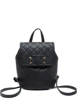 Chanel 2019 small diamond-quilted backpack 30051201