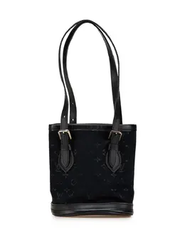 Louis Vuitton 2001 Monogram Mini Satin bucket bag 30181073