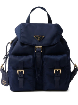 Маленький рюкзак Re-Nylon Prada, синий 1bz677voomrv44 | синий