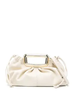 Maje metallic-handle clutch bag 28174603
