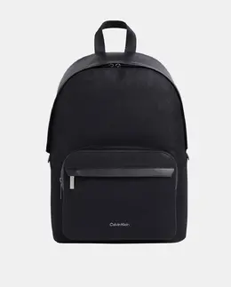 Мужской рюкзак с принтом в виде монограммы Calvin Klein, чёрный a53599199 | negro