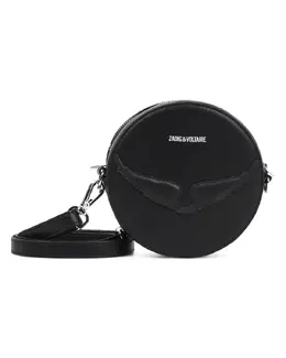 Круглая сумка для девочки с регулируемым ремешком Zadig & Voltaire, чёрный mp_0049957_x60403k09b | negro