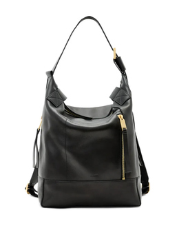 Рюкзак кожаный Alba Allsaints, черный w246xc | черный
