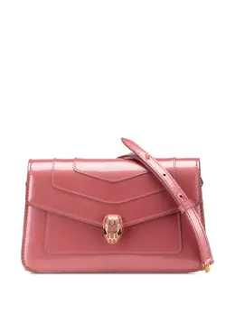 Bvlgari 2000-2024 Patent Serpenti Forever Wallet on Chain crossbody bag 30197647