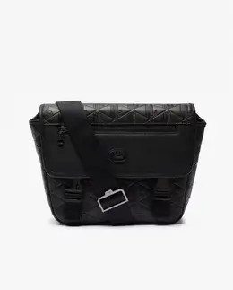 Мужская сумка в стиле мессенджер Nomogramme маленькая Lacoste, чёрный mp_0910903_nh4655mr | negro