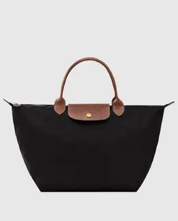 Женские сумки Le Pliage Original в размере M Longchamp, чёрный mp_0911413_l1623089 | negro