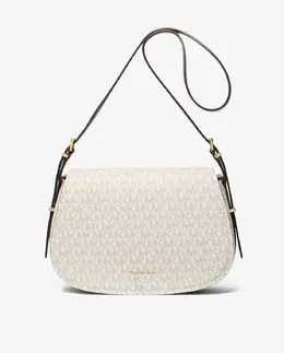 Женская сумка через плечо Lydia с принтом логотипа Michael Kors, цвет Crudo mp_0478263_30r5gl0m2b | crudo
