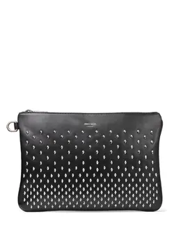 Jimmy Choo Derek leather clutch bag 19995392