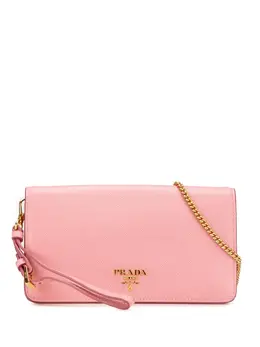 Prada 2000-2024 Saffiano Lux Wallet on Chain crossbody bag 30213473