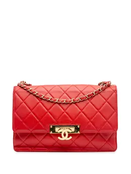 Chanel 2013-2014 Large Quilted Lambskin Golden Class Flap shoulder bag 30217669