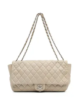Chanel 2010-2011 Jumbo Quilted Lambskin Coco Rain Flap shoulder bag 30218512