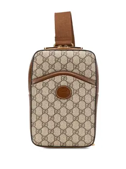 Gucci 2016-2024 GG Supreme Interlocking G Sling Bag crossbody bag 30253080