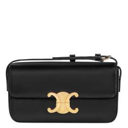 Celine Shiny Calfskin Claude Shoulder Bag 194143bf4.38no