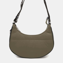 Celine Khaki Nylon Quilted Leather Ava Medium Shoulder Bag 1150482