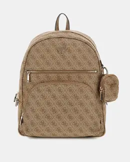 Рюкзак с логотипом 4G и регулируемыми ручками Guess, бежевый a53091407 | beige