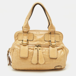 Chloe Tan Leather Bay Satchel 1149868