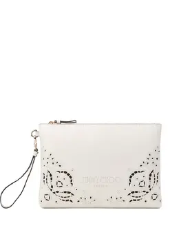 Jimmy Choo zip flat clutch bag 30190129