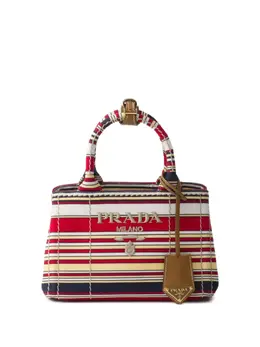 Prada striped canvas mini bag, model: 29511650