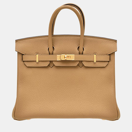 Hermes Biscuit Togo Leather Birkin 25 Bag 1102604